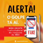 Alerta de golpe: não existe calculadora de reajuste do MGI