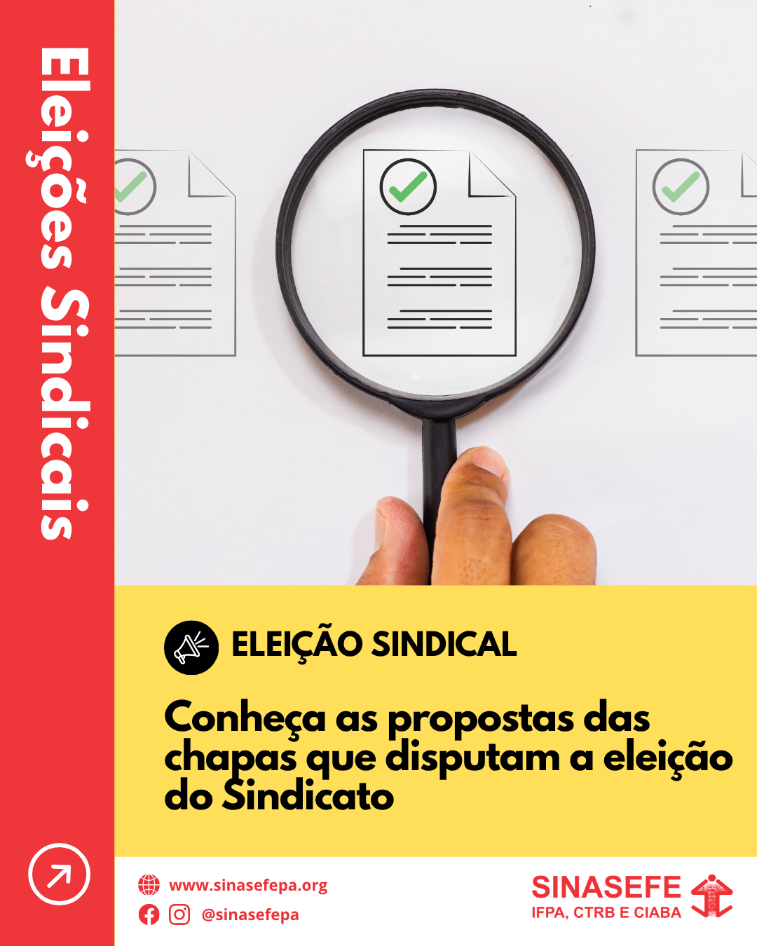 Conheça as propostas das chapas que disputam a eleição para a Diretoria Executiva do Sindicato
