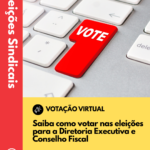 Eleições do SINASEFE IFPA, CTRB e CIABA: saiba como votar para a Diretoria Executiva e o Conselho Fiscal (2026-2028)