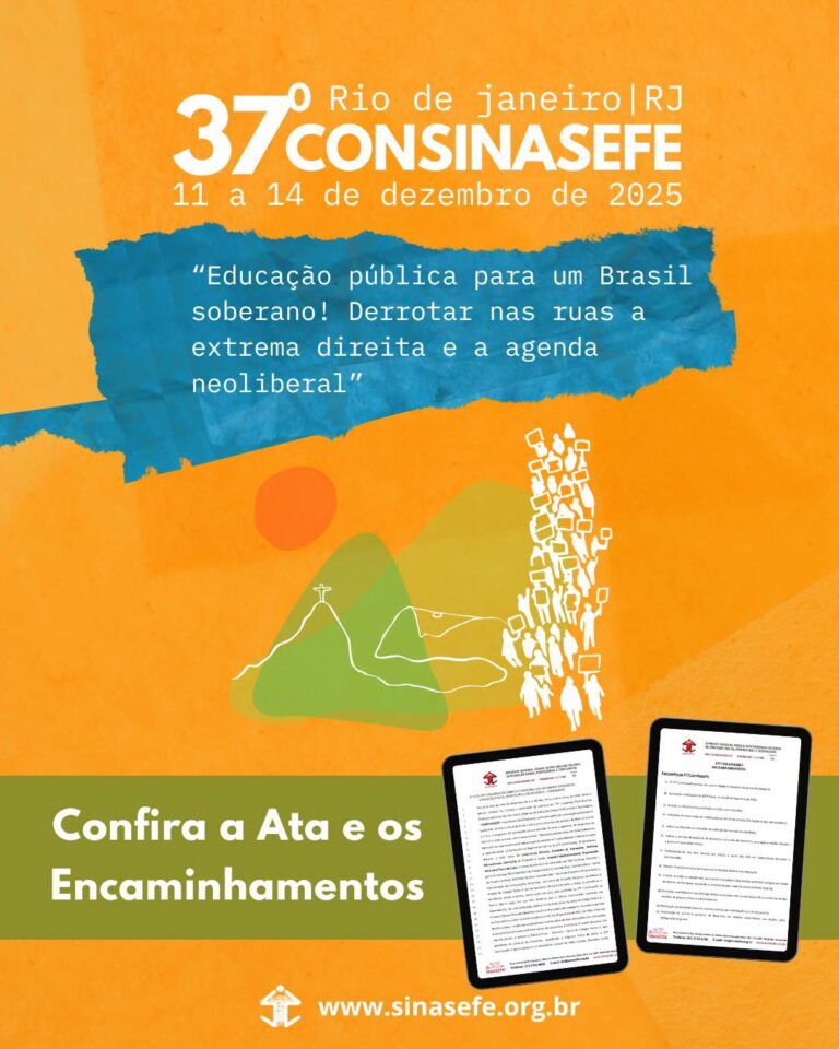 37º CONSINASEFE: ata e encaminhamentos